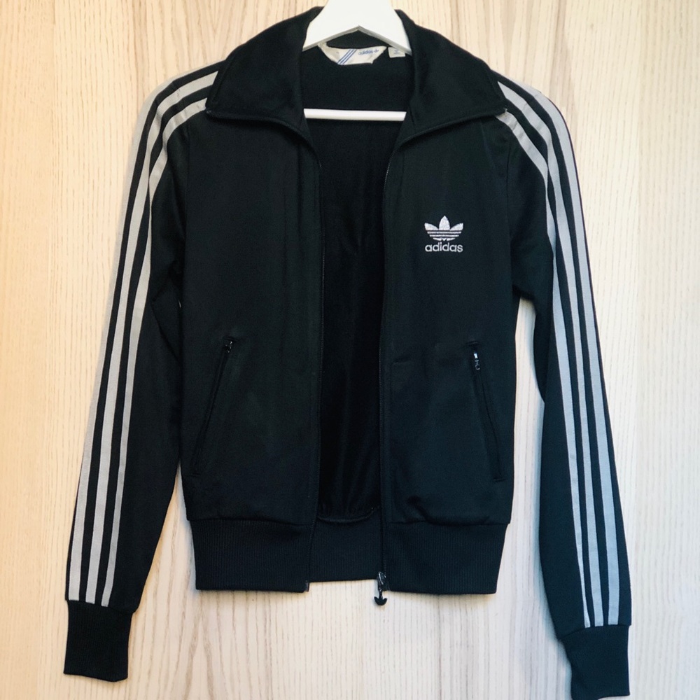 ADIDAS track black jacket